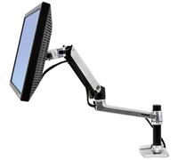 Support de table pour écran Ergotron 45-241-026 38,1 cm (15) - 86,4 cm (34) réglable en hauteur, inclinable, mobile, rotatif aluminium