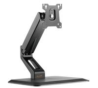 My Wall Support de table pour écran HL 17 L 1 Écran(s) noir sur pied, mobile, rotatif, inclinable, réglable en hauteur, rotatif