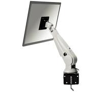 Newstar Moniteur Support de Bureau (Pince) pour Seul écran, 10-76,2 cm 2 pivots Hauteur réglable (Ressort à gaz) - Crème D200 (Support) Gris