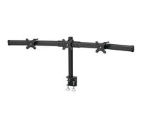 Support de table pour écran SpeaKa Professional SP-1664324 33,0 cm (13\ ) - 61 cm (24\ ) réglable en hauteur, mobile, rotatif noir