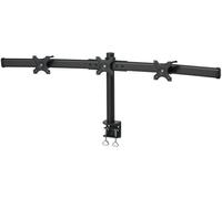 Support de table pour écran SpeaKa Professional SP-1664324 33,0 cm (13\ ) - 61 cm (24\ ) réglable en hauteur, mobile, rotatif noir