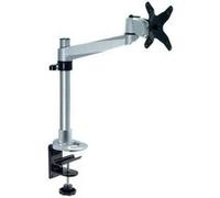 Support de table pour écran SpeaKa Professional SP-1624752 25,4 cm (10) - 76,2 cm (30) réglable en hauteur, inclinable, mobile, rotatif argent-noir