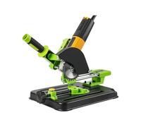 Support de table pour meuleuse d'angle | Table de modification de meuleuse d'angle inoxydable | Support antirouille Base épaisse angle de coupe réglable résistant à la chaleur pour bois