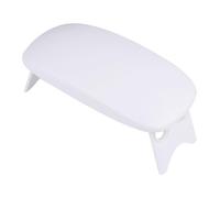 Support de table professionnel pliable pour manucure Blanc 20 x 9,6 x 2 cm