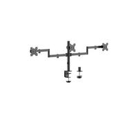 Support de table rotatif et inclinable Aisens Eco pour 3 moniteurs 10Kg (3 pivots - 2 bras) de 13 à 27 - Couleur noir Noir G