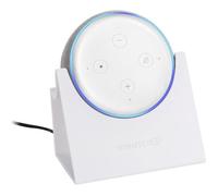 Support de table - TERRATEC - Stand by ME Echo - Blanc - Compatible avec Amazon Echo Dot - Plastique