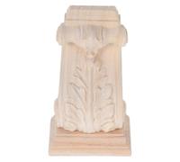 Support de tablette décoratif en bois Corbeau en bois sculpté, petit corbeau décoratif mural, non peint for la décoration de maison pour Décorations pour la Maison