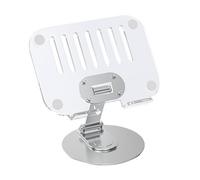 Support de tablette en acrylique réglable pliable à 360 degrés rotatif à 360 degrés pour ordinateur portable