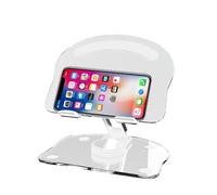 Support de tablette en acrylique - Support de bureau rotatif réglable, matériau solide et durable, structure pliable compacte | pour tablettes, lecteurs électroniques, cuisine, bureau, étude, table de