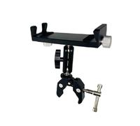 Support de Tablette en Aluminium, Support Réglable à Double Rotule pour Filmer, compatibilité Universelle de 14 à 33cm de Large
