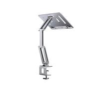 Support de tablette Oatsbasf, support surélevé, rotatif à 360°, for ordinateur portable, lecture, bras long, bureau(3-joint Silver)