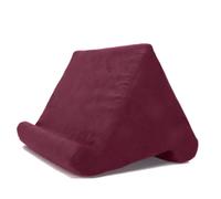 Support De Tablette Oreiller Éponge Pour Ipad Samsung Huawei Xiaomi Support De Tablette Support De Téléphone Portable Oreiller Support De Lecture Multi-Angle.Wine Red.