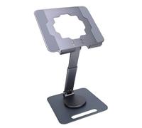 Support de Tablette Pliable Léger, Conception Réglable pour Une Utilisation sur Bureau, Dessin en Direct, Alliage D'aluminium Robuste 6,3x5,9 Pouces (Gray)