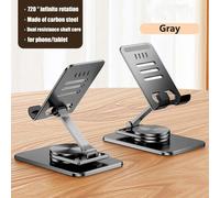 Support De Tablette Portable Rotatif À 360 Degrés,Pour Samsung Galaxy Z Fold 7 6 Flip Iphone,Réglable,Flexible Et Pliable,Support De Téléphone Portable Paresseux.Gray.