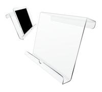 Support de tablette pour tapis de course, support de livre pour tapis de course, support de fixation de bureau, pince de fixation pour fitness, exercice, travail, étude, stationnaire, steppers gym