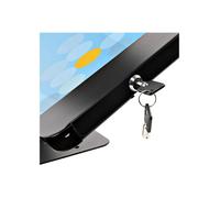 StarTech.com Secure Tablet Stand, Anti Theft Universal Tablet Holder for Tablets up to 10.5", Lockable Tablet Stand for Desk/ K-Slot Compatible, VESA Mount, Wall Mount Tablet Enclosure - Security POS Tablet Stand (SECTBLTPOS2) pied - pour tablette - noir