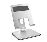 Support De Tablette Support De Tablette Portable Pliable en Alliage D'aluminium, Mécanisme à Double Axe Antidérapant à Forte Capacité Portante pour Bureau à Domicile