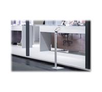 Support de tablette sur pied - DURABLE - Aluminium - Ajustable - Compatible 7""-13"" - Couleur blanche