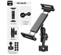 Support De Tablette Universel 2 En 1 Pour Moto Et Vélo,Angle Réglable,4.5-13.5 Pouces,Pour Isub Air Mini 2 3 4 - Type Thin Tube Kit