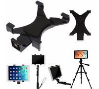 support de tablette universel avec trépied, adaptateur fileté de 1/4 pouces, pour iPad 2/3/4/Air/Air2, tablette de 7 à 10.1 pouces
