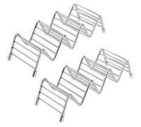 Support de Taco Acier Inoxydable Taco Holder Forme de Vague Outils Gadget de Cuisine pour Durs ou Mous de Shell Tacos Hot Dog 2