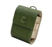 Support de taille en cuir compact pour accessoires de terrain de golf et rangement pour trouver le terrain de golf, sac de rangement pour balles, accessoire de parcours, organisateur d'extérieur