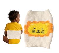 Support de taille en peluche de dessin animé - Coussin de ceinture, couverture de nombril pour soulager le mal des transports, protection de torse avec fermeture à crochet réglable, équipement de