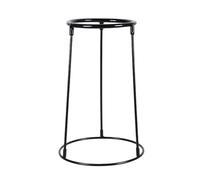 Support de tambour africain - Base de percussion réglable en hauteur de 17,32 x 11,42 pouces, cadre en acier au carbone renforcé | Système de support d'instrument noir sécurisé, apprentissage à domici