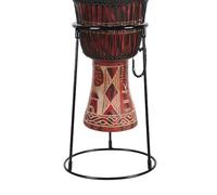 Support de tambour africain réglable, cadre de Support d'instrument en acier au carbone, système de de Percussion Stable, accessoire de musique Portable | Scène d'enregistrement de pratique de