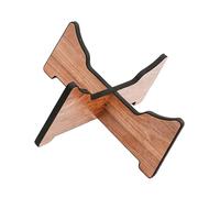 Support De Tambour De Langue En Bois - Taille 9,84 X 9,84 X 5,91 Pouces, Support Pour Instruments De Percussion, Affichage De Casserole À Main | Accessoire Professionnel De Forces De Défense Principal