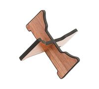 Support de tambour professionnel en bois Handpan Étagère de soutien portable pratique Parfait pour les tambours à langue Support d'affichage robuste Compact Drum