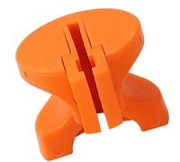 Support de tampon en acier ergonomique de 10 x 10 mm | Tampon professionnel ergonomique et antidérapant pour des empreintes de lettres et chiffres précis