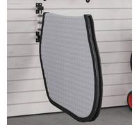 Support de tapis de selle 3 bras noir fer vidaXL