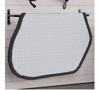 Support de tapis de selle noir fer