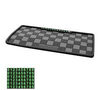 Support de Tapis de Tableau de Bord antidérapant, Tapis antidérapant Collant pour Tableau de Bord - Coussinet de Gel agrippant Fixate - Tapis Multifonctionnel pour Voiture, Plateau de Tab