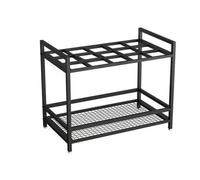 Support de tapis d'exercice portable avec roulettes pour un rangement facile et une mobilité dans les gymnases à domicile et les clubs de fitness