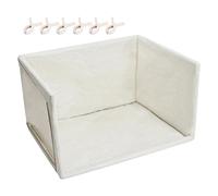 Support de tapis pour chiot - 76 x 60 x 44 cm - Plateau de toilette étanche, système d'entraînement pliable à paroi haute, protection anti-fuites avec clips | Solution d'hygiène portable pour un usage