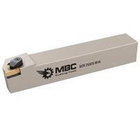 Support de taraudage CNC - Burin 10° SER/SEL - Support de filetage haute performance - Nickel chromé (SER - 1212 - H16)