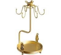 Support de tasse à café - Grille de rangement pour tasse à thé, support de tasse de comptoir | Organisateur de cuisine en métal avec 6 crochets pour exposer soucoupe lunettes à la maison décoration