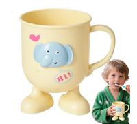 Support de tasse de brosse à dents - Tasse de brosse à dents mignonne, tasse de rinçage buccal d'éléphant | Tasse de brosse à dents pour adultes, accessoires de bain pour boissons réutilisables