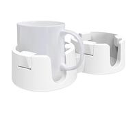 Support de tasse sécurisé, dessous de verre adhésif, base anti-déversement, organisateur de couverture de bureau plat, protection de table d'intérieur portable, porte-gobelet pour bureau, cuisine