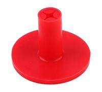 Support de Tee de Golf en Caoutchouc de 38 Mm, Support de Tee de Practice, Adaptateur de Tee de Golf, Aide à L'entraînement de Golf, Support de Tee de Pratique de Golf pour (Rouge)