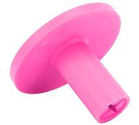 Support de Tee de Portable en Caoutchouc pour Hauteur de Tee Réglable sur Sol Dur ou Sol gelé (Pink)