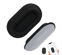 Support de télécommande de montage mural, organisateur de télécommande magnétique, support à distance pour l'arrière de la télévision avec base en silicone antidérapant - Rangement et org