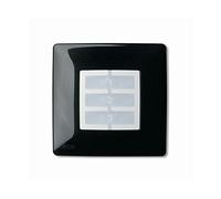 Support de télécommande / Emetteur NiceOpla plaque murale carré noir NICE