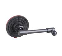 Support de téléphone à joint à rotule de 17 mm - Base d'installation robuste et sécurisée pour tableau de bord - Accessoire de voiture - Support de téléphone avec tampon adhésif