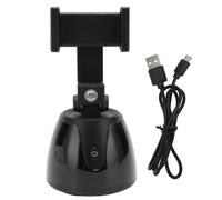 Support de téléphone à suivi automatique, support de téléphone intelligent à suivi du visage à 360, support de téléphone à détection de mo