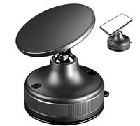 Support De Téléphone À Ventouse 360° - Support Mobile Magnétique Sous Vide, Berceau De Voiture Portable En ABS, Suppor Sécurisé Pour La Plupart Des Smartphones De 4,7 À 6,9 Pouces | Tableau De Bord P