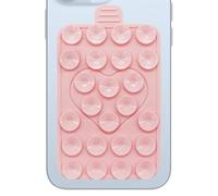 Support de téléphone à ventouse, antidérapant double face, accessoire adhésif | Accessoire adhésif en silicone réglable, étui à ventouse puissante portable pour les appels vidéo, les diffusions en