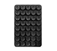 Support de téléphone à ventouse - Carré en silicone | Double face 80 Grain Sticky Pho-ne Holder Octopus Grip Antidérapant Portable Stand | Accessoire mobile Smartphone pour la maison, les voyages